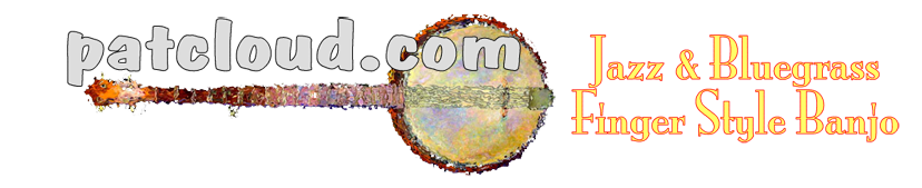 The Pat Cloud Banjo Website Logo